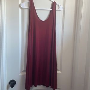 Boohoo red dress